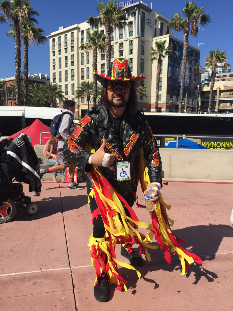 The Macho Man is here!